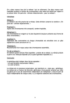 Génétique Moléculaire