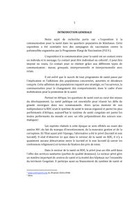 Exposition à la communication pour la santé