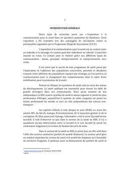 Exposition à la communication pour la santé
