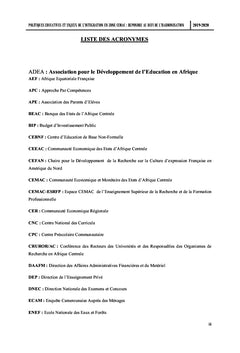 Politiques éducatives et enjeu de l'intégration en zone CEMAC: