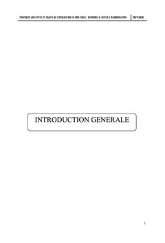 Politiques éducatives et enjeu de l'intégration en zone CEMAC: