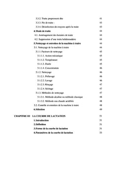 Production laitiEre bovine