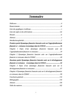 Dynamique financière bancaire pour la croissance dans la CEMAC