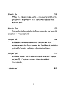 Évaluation de la qualité et du rendement des programmes de protection