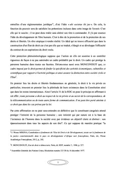 Droit au respect de la vie privée et ordre public
