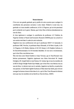 Genre et consolidation de la paix en Afrique de l'Ouest :