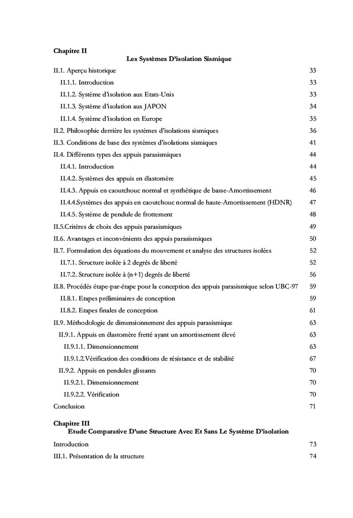 Performance des Structures en Béton armé isolées à la base