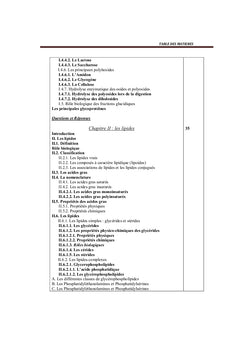 Éléments de biochimie