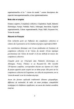 Des coopérations réussies