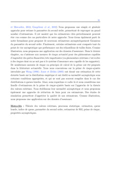 Statistique des valeurs Extrêmes:
