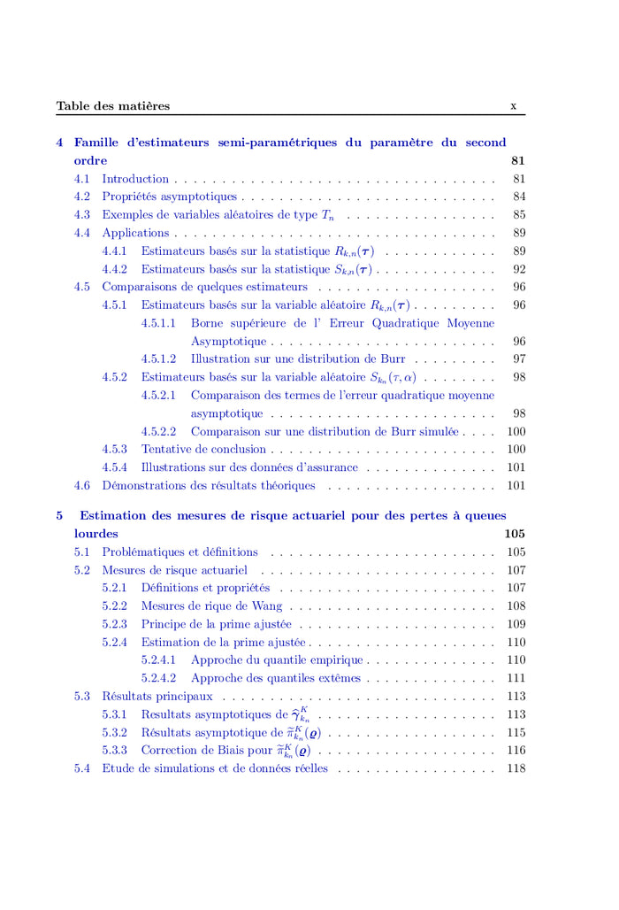 Statistique des valeurs Extrêmes: