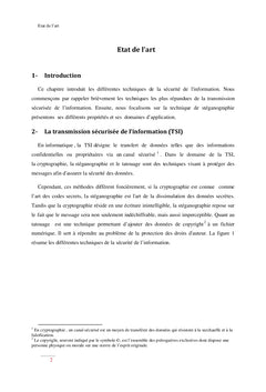 La stéganographie par les images