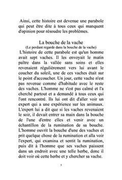 Histoires de paraboles soudanaises
