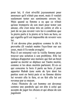 Histoires de paraboles soudanaises