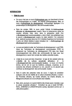 Anthropologie de développement