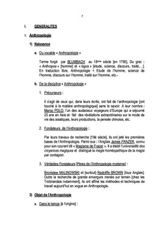 Anthropologie de développement