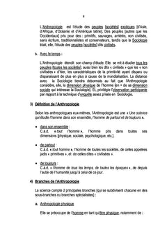 Anthropologie de développement