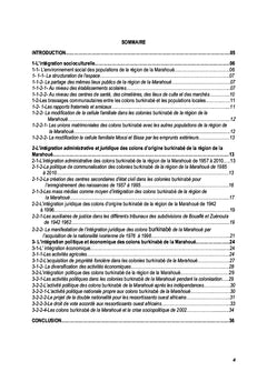 Les colons d'origine burkinabè