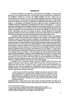 Les colons d'origine burkinabè