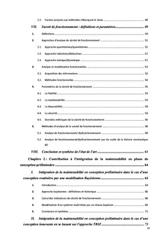 L'intégration de la maintenabilité dans la conception des systèmes