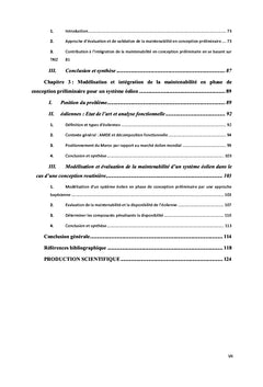 L'intégration de la maintenabilité dans la conception des systèmes