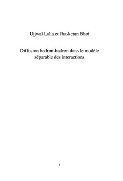 Diffusion d'hadronronrons