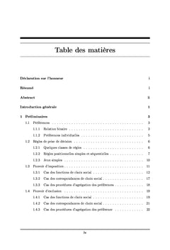 Pouvoir d'imposition et pouvoir d'exclusion sous la pluralité
