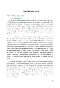 Contribution à l'étude géologique des prospects miniers à cuivre