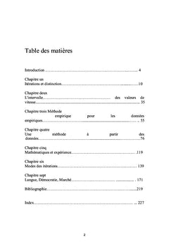 L'épistémologie de l'expérience