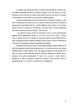 La justice transitionnelle et les politiques du pardon