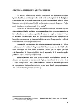 La justice transitionnelle et les politiques du pardon