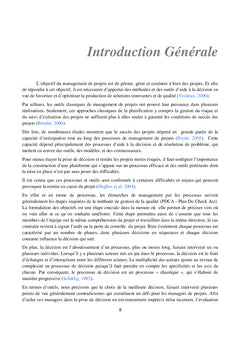 Conception d'une plateforme d'aide à la décision en gestion de projets