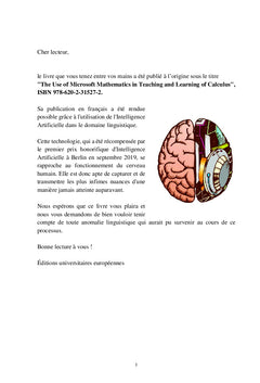 L'enseignement et l'apprentissage du calcul