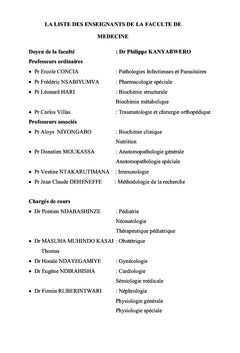 Contribution à L'etude De LaMorbi-Mortalité Des Adolescents