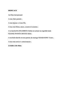 Contribution à L'etude De LaMorbi-Mortalité Des Adolescents