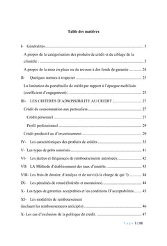 Manuel définissant les meilleurs pratiques bancaires