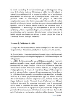 Manuel définissant les meilleurs pratiques bancaires
