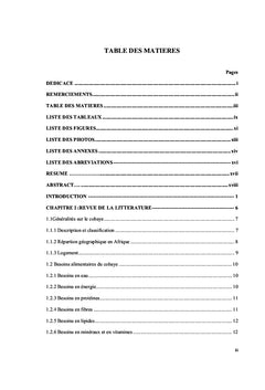 Le cobaye ( Cavia porcellus L.) : Elevage et alimentation