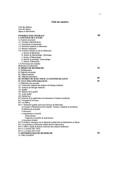 Qualité des analyses médicales au Maroc