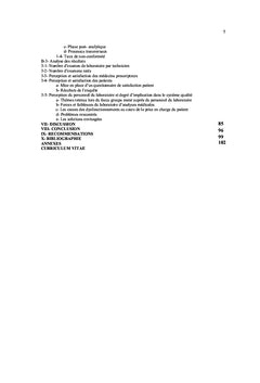 Qualité des analyses médicales au Maroc