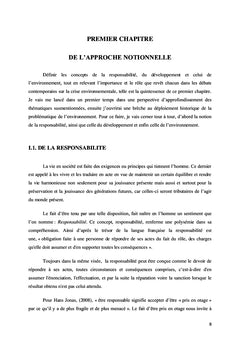 Le Principe Responsabilité de Hans Jonas