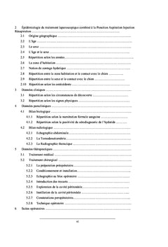 L'hydatidose abdomino-pelvienne chez l'enfant et l'adolescent