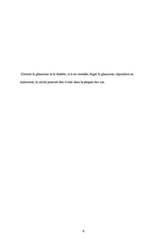 SEMEIOLOGIE/GLAUCOME ET DIABETE SUCRE EN AFRIQUE NOIRE SUBSAHARIENNE.