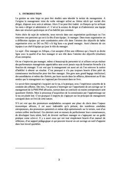 Être manager en Afrique, c'est accepter d'être une référence