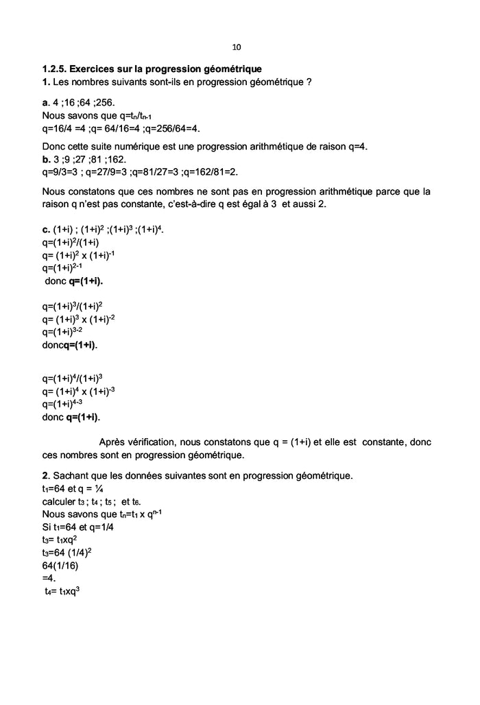 Mathématique financière