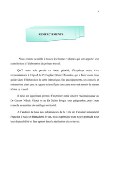 Espace urbain et maillage des officines de pharmacie dans la ville de Yaoundé (1960-2010)