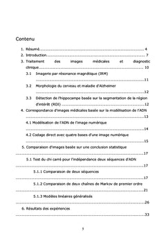 Modélisation de l'ADN