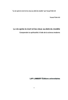 La vie après la mort et les cieux au-delà du modèle
