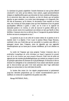 Guérir de la culpabilité et accéder au pardon