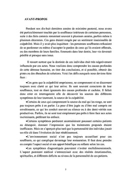 Guérir de la culpabilité et accéder au pardon